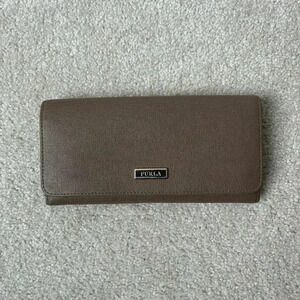 Furla wallet taupe color